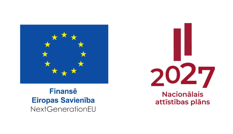 ES un Nacionālā attīstības fonda 2027 logo