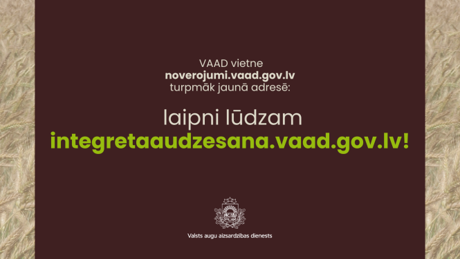 VAAD iepazīstina ar jauno vietni